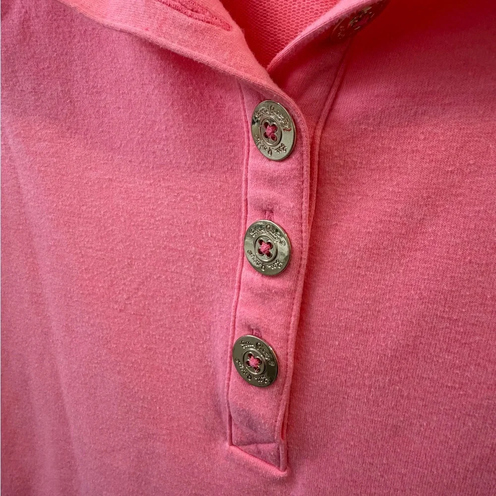 Lilly Pulitzer Vibrant Pink Top - Picture 2 of 5